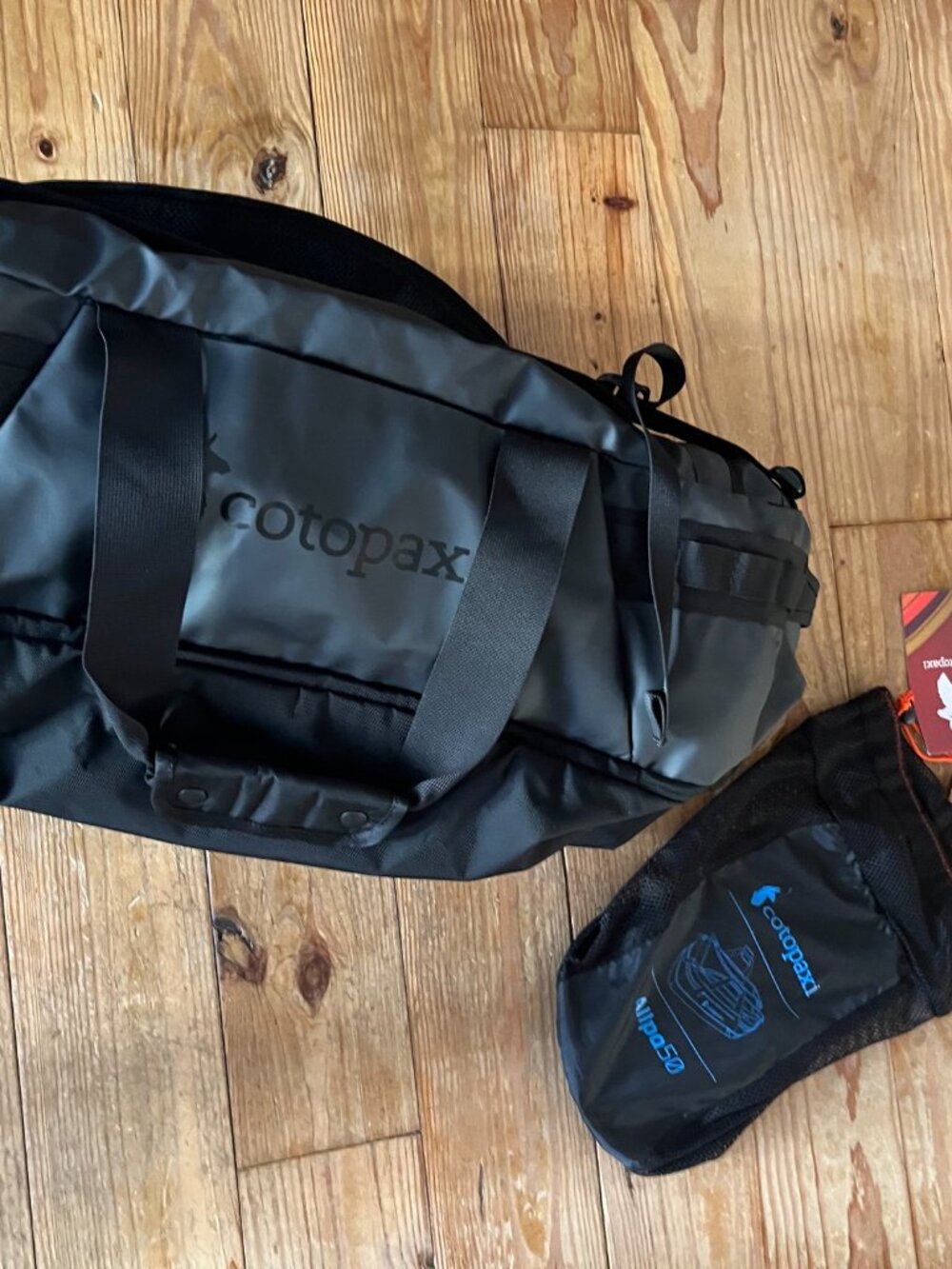 COTOPAXI Allpa 50L Duffel Bag Black NWT - Picture 10 of 15